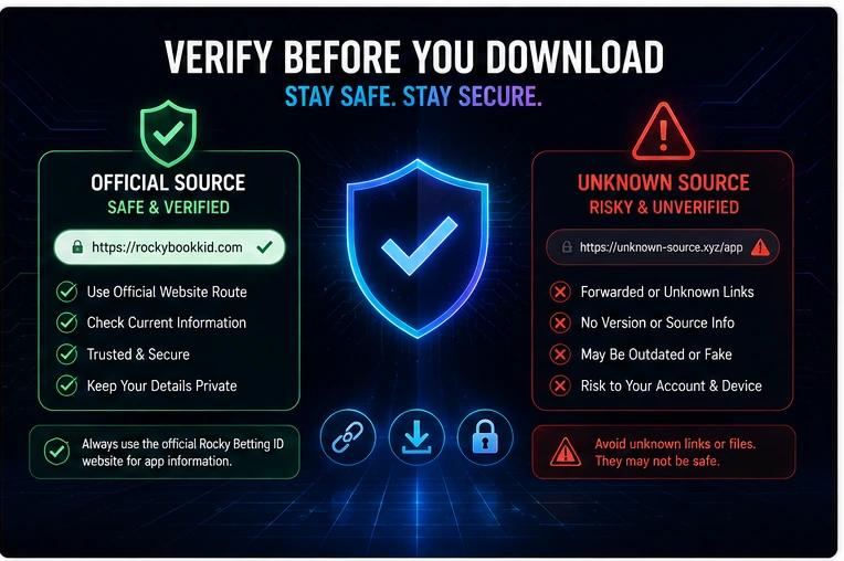 Verify Rocky ID Book App information before downloading