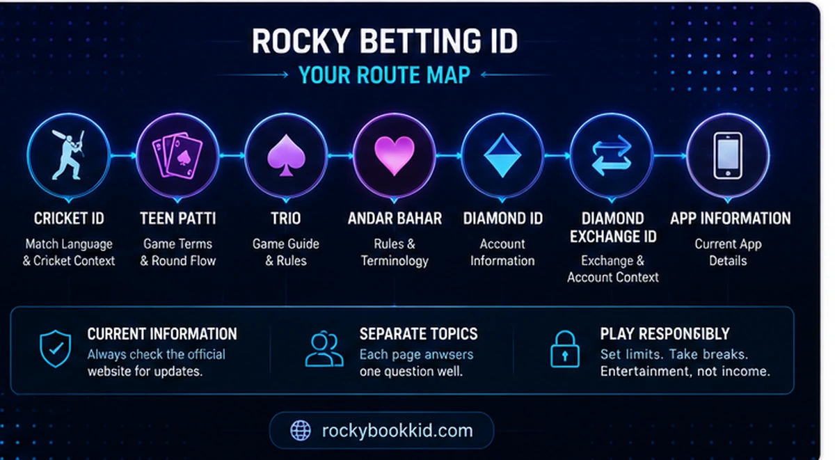 Rocky ID Book website information routes